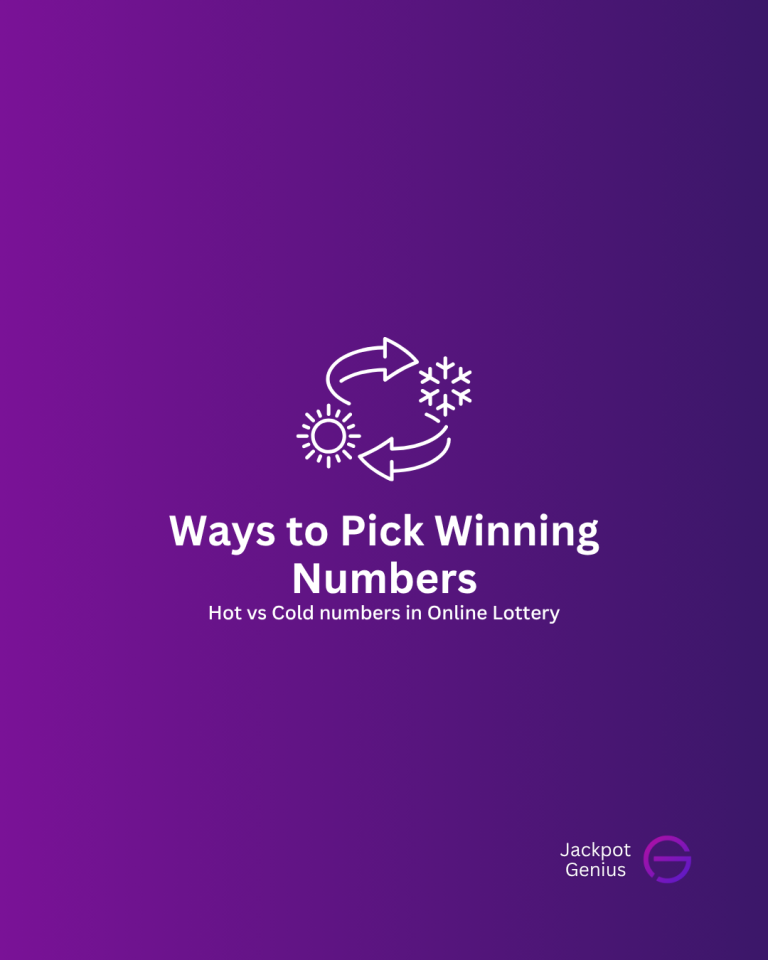 Ways to Pick Winning Numbers in online lottery